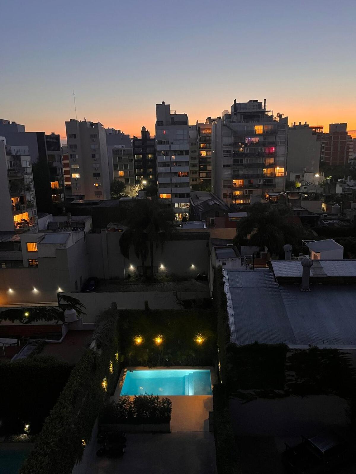 Departamento 2 Amb Palermo Hollywood En Edificio Con Pileta Appartement *